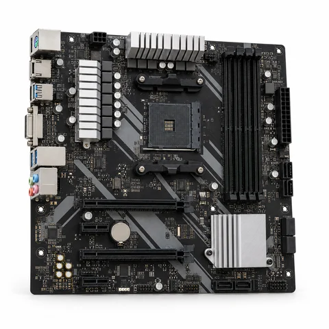Иллюстрация ASRock B450M Pro4